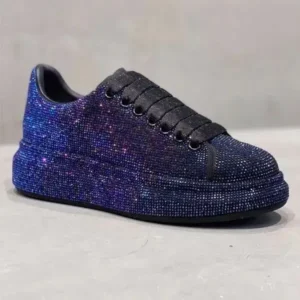 Milegestic Night Star Rhinestone Platform Sneakers