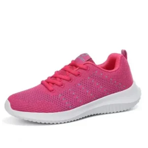 Milegestic Women Leisure Lace Up Sneakers Shoes