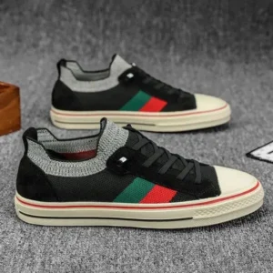 Milegestic Men Fashion Color Block Flat Sneakers