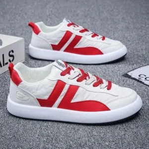 Milegestic Men Fashion Color Matching Low Top Shoes