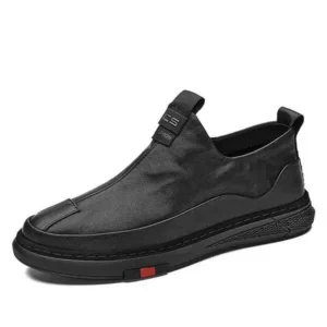 Milegestic Men Fashion Non-Slip Pu Shoes