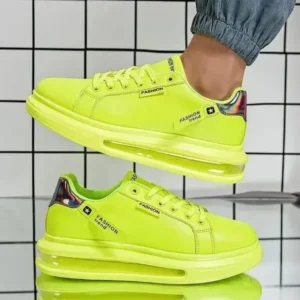 Milegestic Men Fashion Candy Color Air Cushion Sneakers