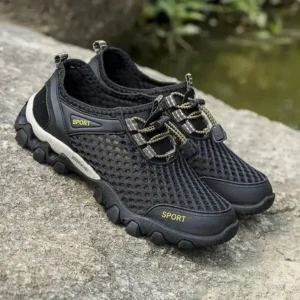 Milegestic Men Casual Breathable Mesh Outdoor Sports Shoes