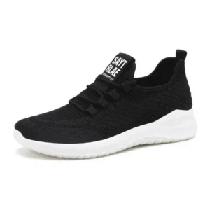 Milegestic Men Fashion Lightweight Lace-Up Breathable Sneakers