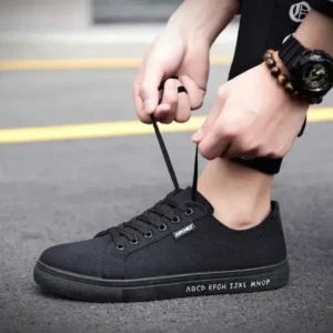 Milegestic Men Casual Canvas Breathable Shoes