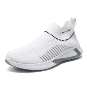 Milegestic Men Fashion Summer Flyknit Breathable Sneakers