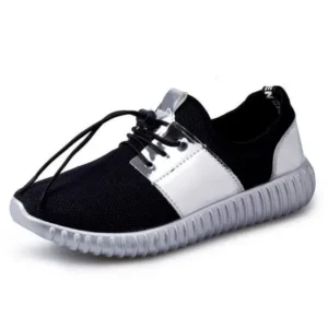 Milegestic Men Casual Color Matching Mesh Breathable Wear-Resistant Sports Shoes