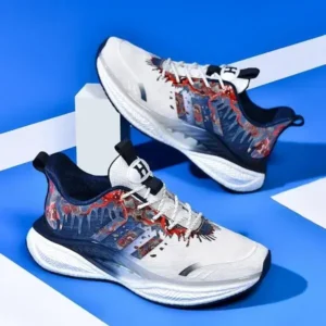 Milegestic Men'S Fashion Shock-Absorbing Breathable Running Sneakers