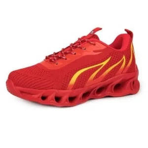 Milegestic Men'S Fashion Flame Pattern Breathable Mesh Sneakers