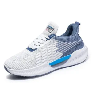 Milegestic Men'S Fashion Hollow Color Matching Breathable Running Sneakers