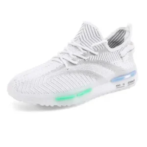 Milegestic Men'S Fashion Jelly Sole Running Sneakers