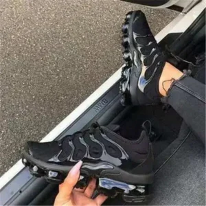 Milegestic Women Solid Color Lace-Up Sports Shoes