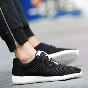 Milegestic Men Fashion Breathable Mesh Lightweight Sneakers