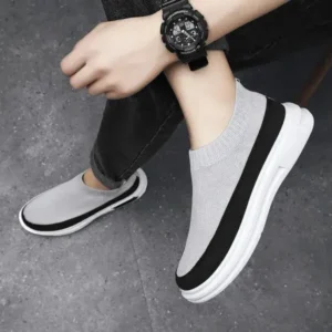 Milegestic Men Fashion Breathable Lightweight Platform Shoes