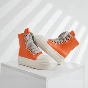 Milegestic Women Casual Platform High Top Shoes