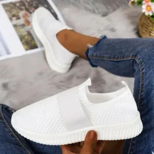 Milegestic Women Fashion Low Top Mesh Breathable Sneakers