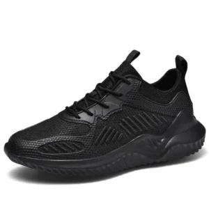 Milegestic Men Fashion Breathable Mesh Thick Sole Plus Size Sneakers